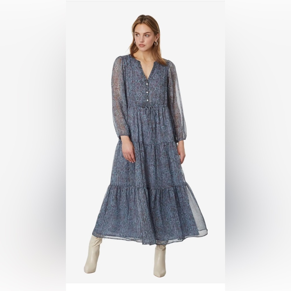 Lucky Brand Blue Maxi Dress